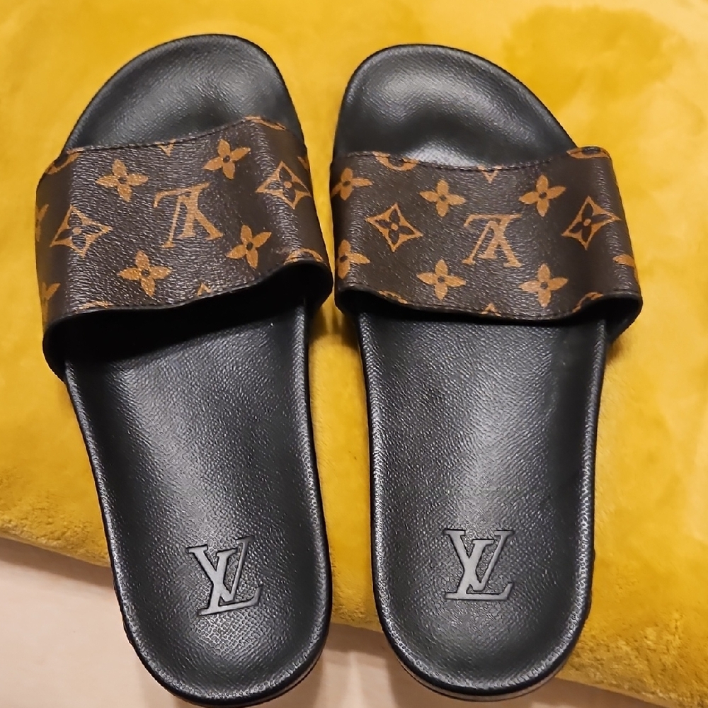 Louis Vuitton Monogram Slides